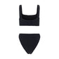 Black Polyamide Swim Briefs
