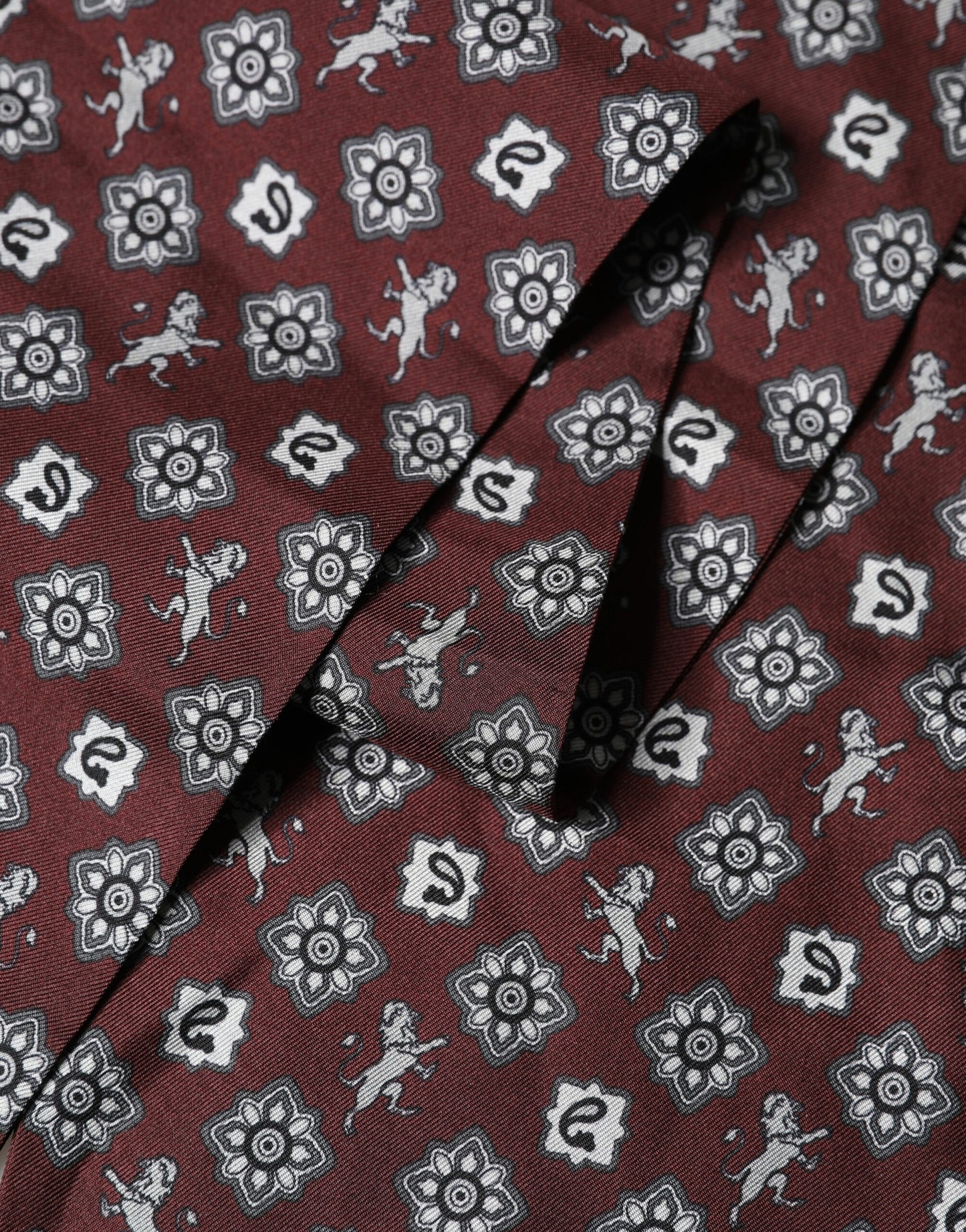 Bordeaux Silk Fringe Shawl Neck Wrap 142cm X 15.5cm  Scarf