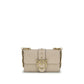 Beige Calf Leather Bos Taurus Shoulder Bag