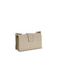 Beige Calf Leather Bos Taurus Shoulder Bag