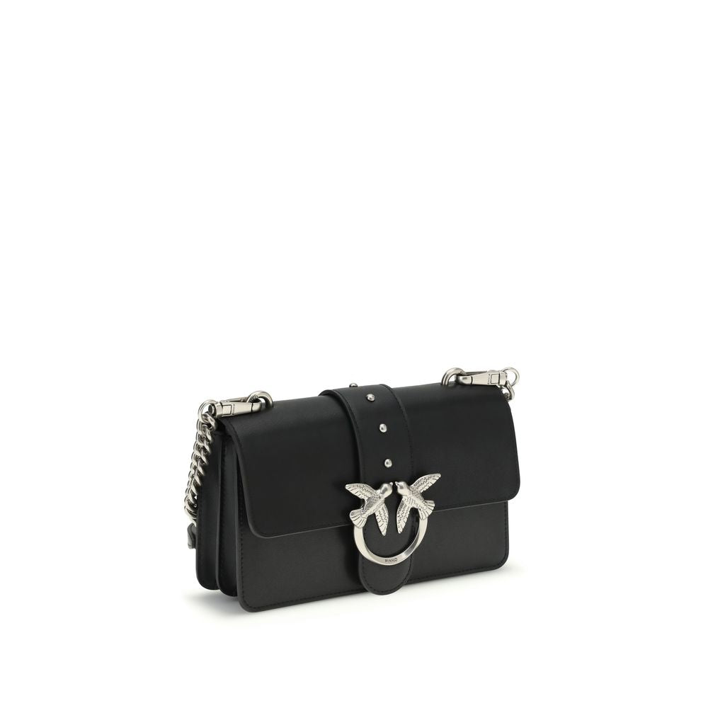 Black Calf Leather Bos Taurus Shoulder Bag