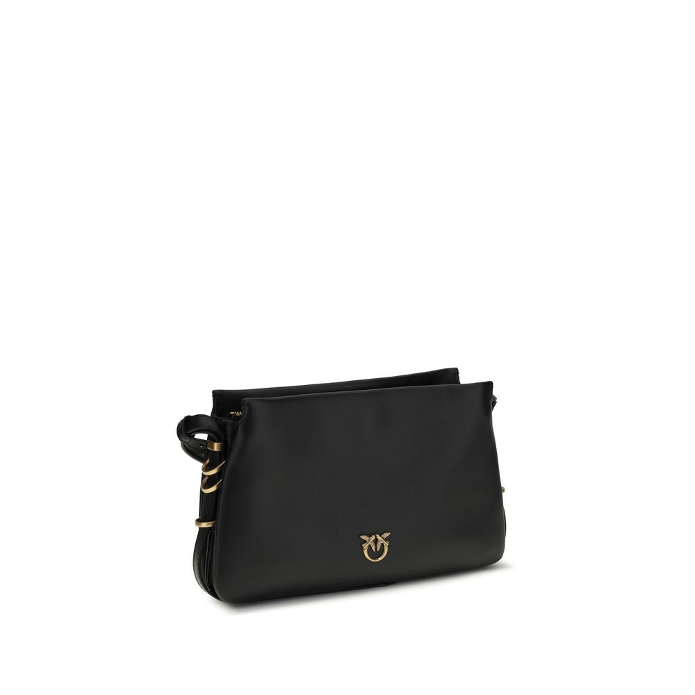Black Calf Leather Bos Taurus Shoulder Bag