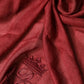 Red Cashmere Silk Fringe Wrap Foulard 200cm X 70cm Scarf