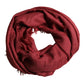 Red Cashmere Silk Fringe Wrap Foulard 200cm X 70cm Scarf
