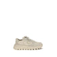Beige Recycled Polyamide Athletic Sneakers