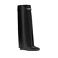 Black Calf Leather Bos Taurus Boots