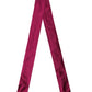Burgundy Silk Fringe Neck Wrap Foulard 160.5cm x 8cm  Scarf