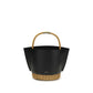 Black Calf Leather Bos Taurus Shoulder Bag