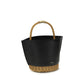Black Calf Leather Bos Taurus Shoulder Bag