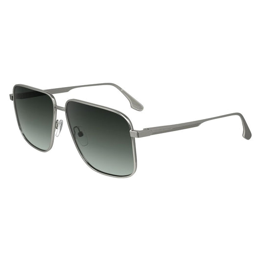 Gray Metal Sunglasses