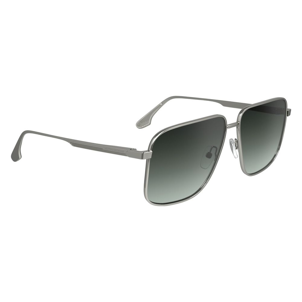 Gray Metal Sunglasses