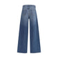 Blue Cotton Relaxed Fit Jeans