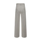 Gray Viscose Casual Pants