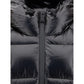 Black Polyamide Full-Length Jacket