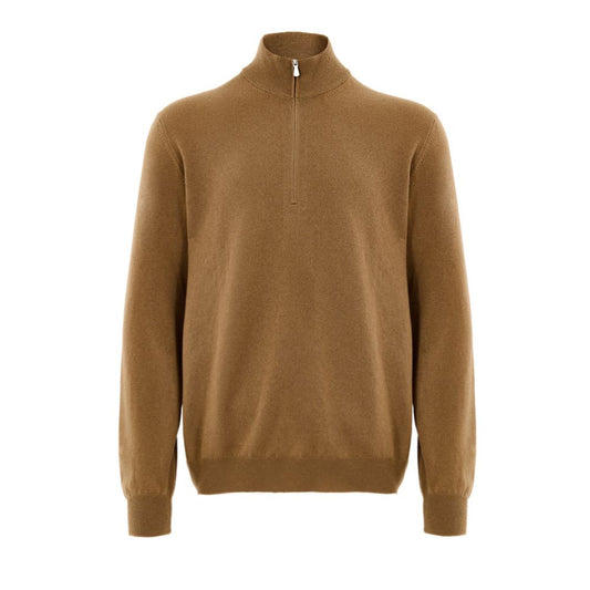 Brown Wool Turtleneck