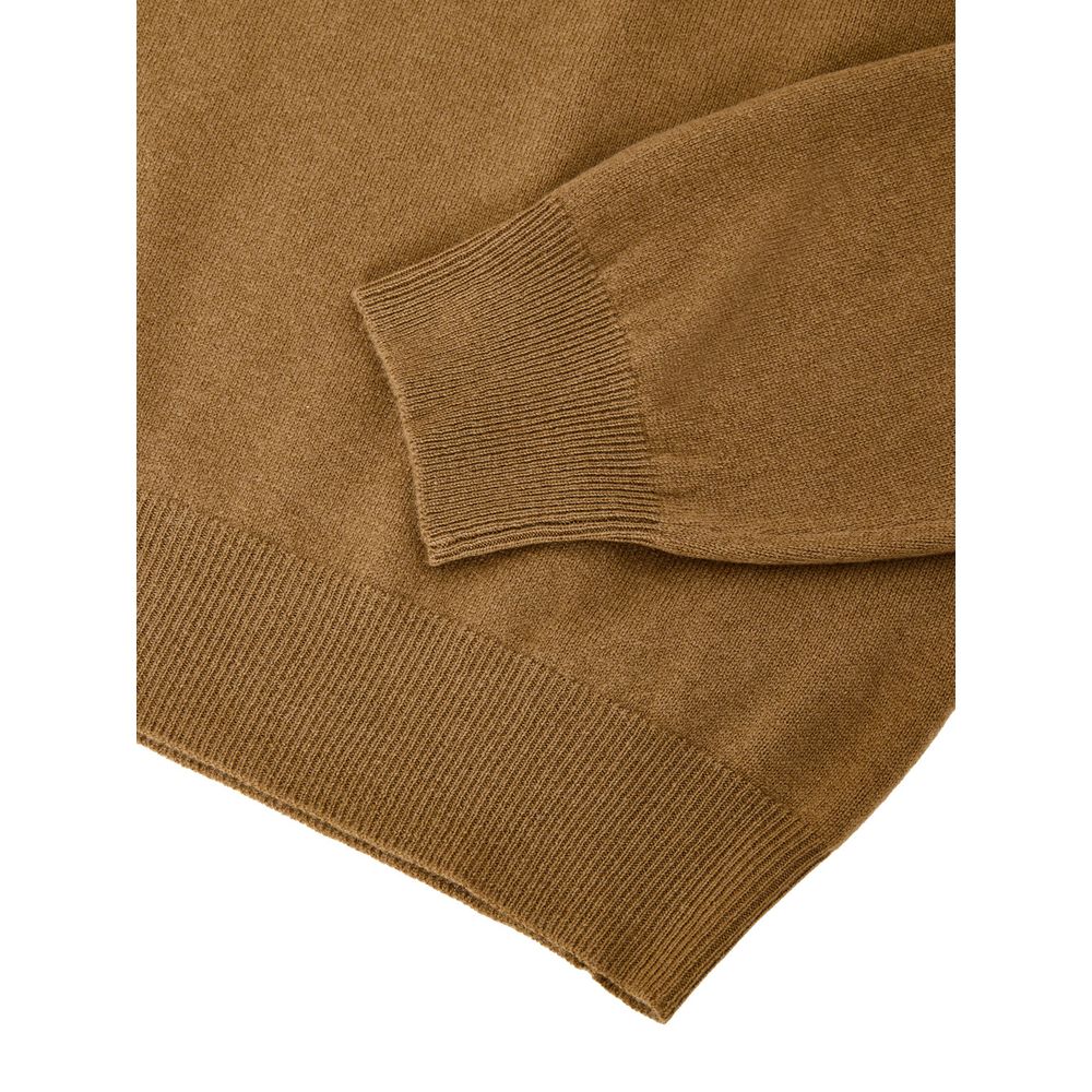 Brown Wool Turtleneck
