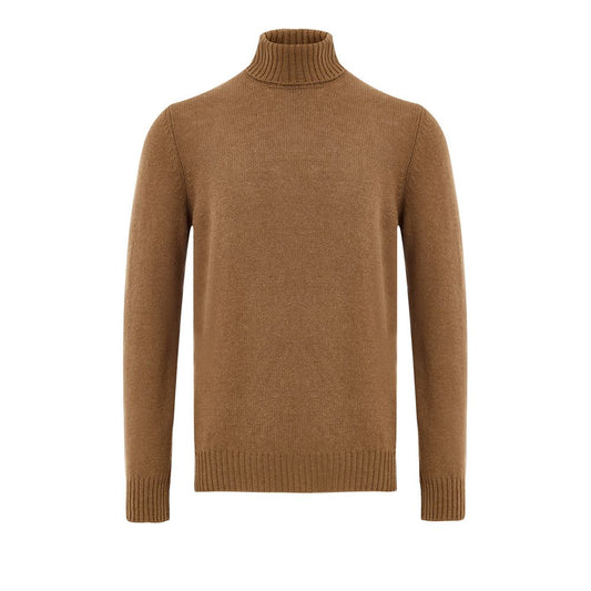 Brown Wool Turtleneck