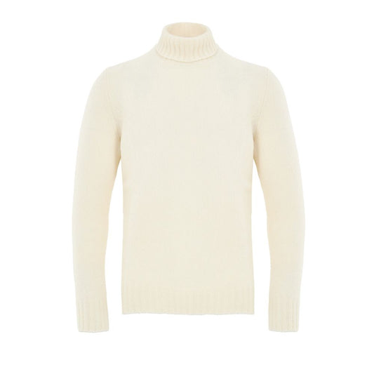White Wool Turtleneck