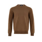 Brown Silk Sweatshirt