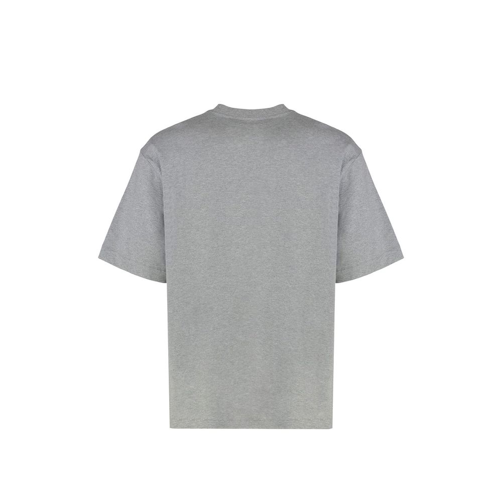 Gray Cotton T-Shirt