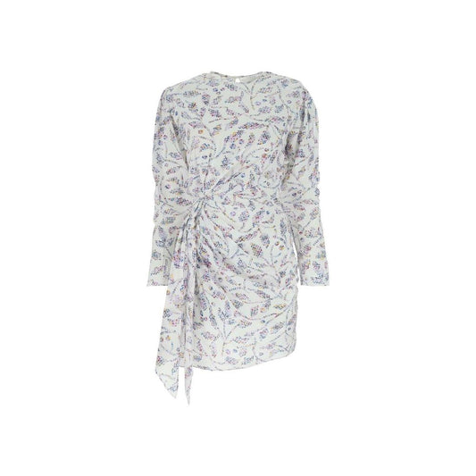 White Viscose Casual Dress