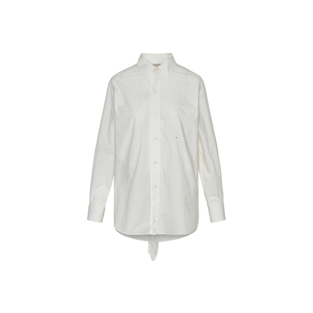 White Cotton Dress Shirt