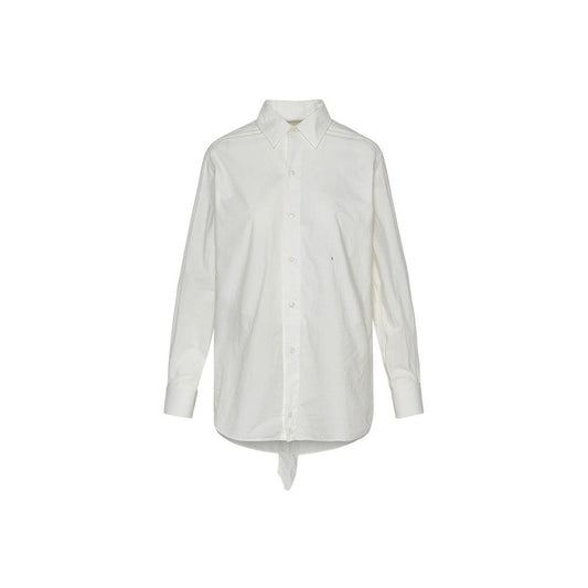 White Cotton Dress Shirt