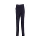 Blue Polyester Dress Pants