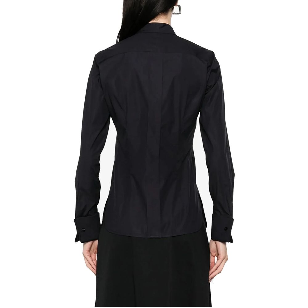 Blue Cotton Dress Shirt