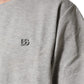 Grey Cotton Crewneck Short Sleeve T-Shirt