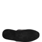 Dark Grey Charcoal Wool Red Slippers Shoes