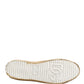 White Leather Paint Effect Low Top Sneakers  Shoes