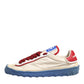 DG Multicolor Leather Low Top Sneakers Shoes