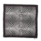 White Black Zebra Pattern Shawl 255cm x 132cm Men Scarf