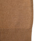 Brown Cashmere Knitted Foulard 207cm x 29cm Men Scarf