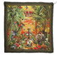 Multicolor Jungle Print Modal 134cm x 129.5cm Men Scarf