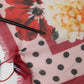 Multicolor Floral Print Square Stole 136cm x 130cm Scarf