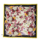 Multicolor Floral Print Square Stole 135cm x 130cm Scarf