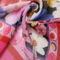 Multicolor Floral Print Shawl Stole 200cm x 120cm  Scarf