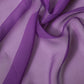 Purple Silk Neck Wrap Shawl Stole 200cm x 134cm Scarf