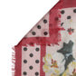 Multicolor Floral Print Square Stole 133cm x 133cm Scarf