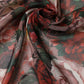 Multicolor Floral Cashmere Square Stole  Scarf