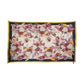 Multicolor Floral Print Square Stole 209cm x 127cm Scarf