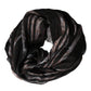 Black Stripes Silk Wrap Shawl Stole 193cm x 131cm Scarf
