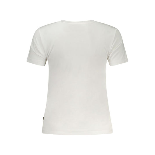 White Organic Cotton Women T-Shirt