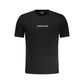 Black Cotton Men T-Shirt