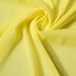 Yellow Silk Neck Wrap Shawl Stole 200cm x 64cm Scarf