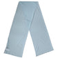 Light Blue Silk Neck Wrap Shawl Stole 200cm x 64cm  Scarf