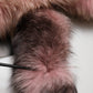 Pink Frost Fox Fur Neck Warmer Winter 120cm x 27cm Scarf