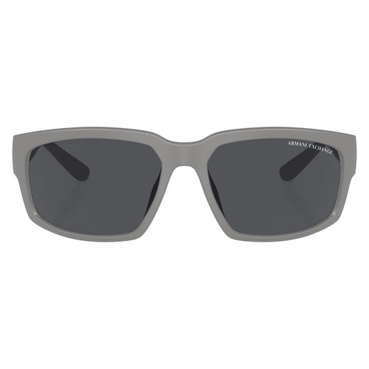 Gray Resin Sunglasses
